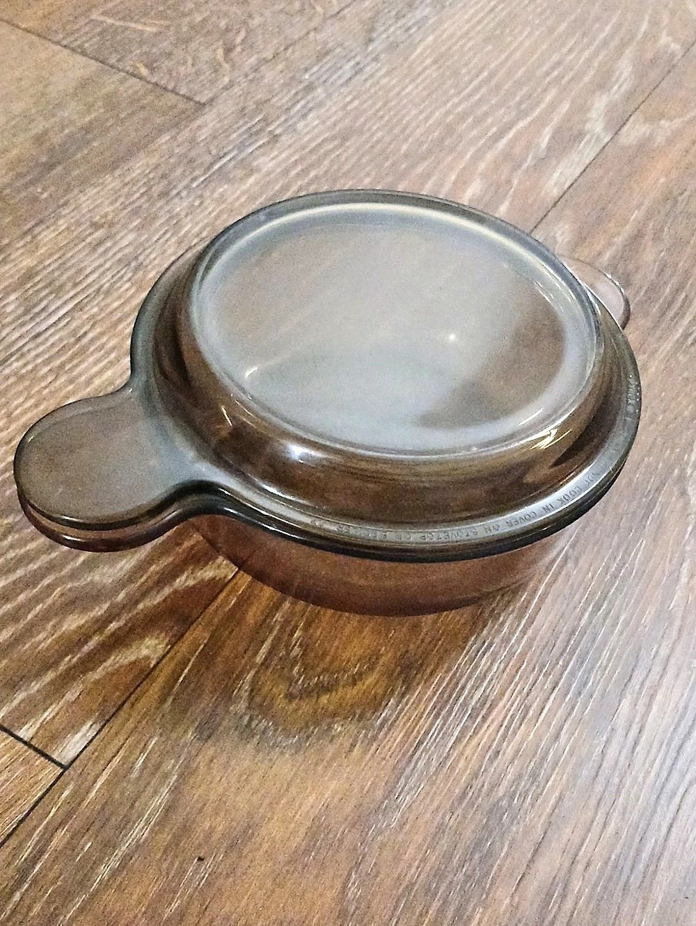 Pyrex Grab-It-All Brown Glass Cookware with Lid